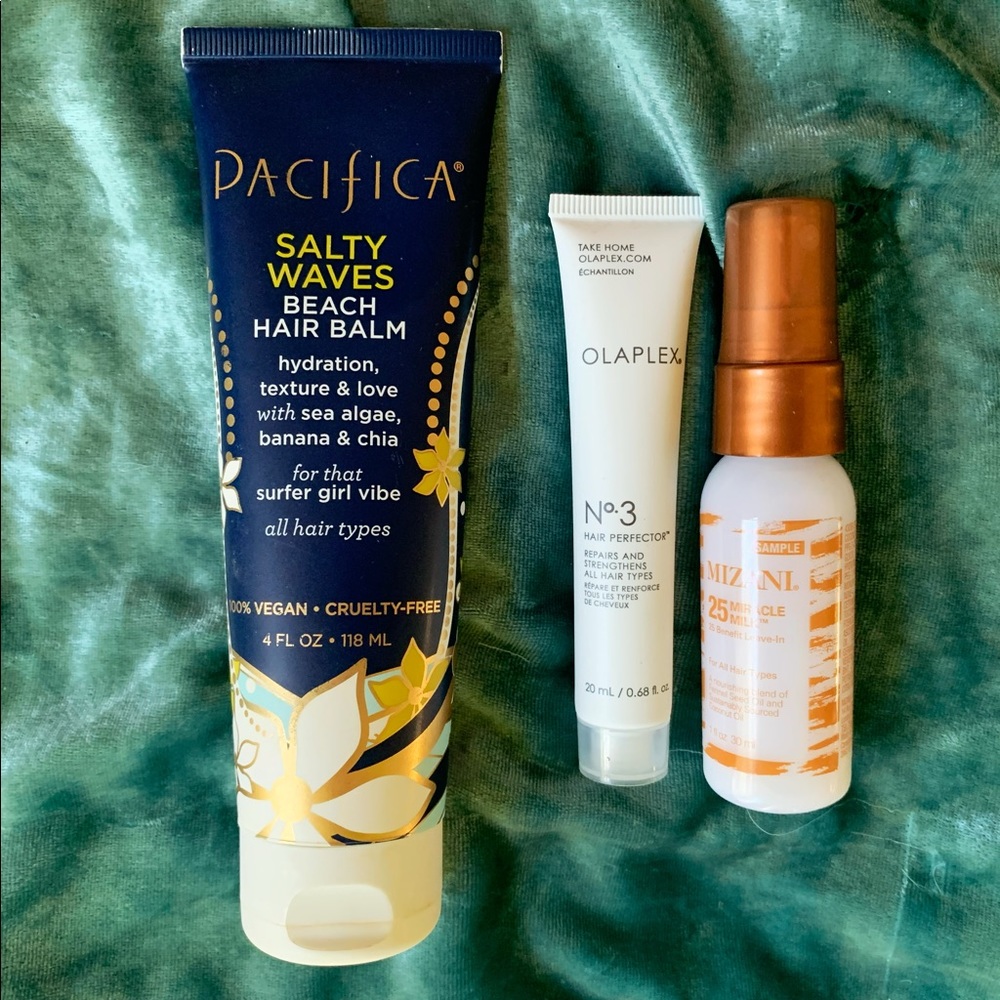 Hair Care Lot: Olaplex, Pacifica, Mizani